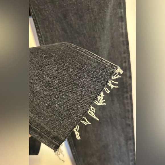 NWT RE/DONE 90's Orginals Ultra High Rise Skinny in Stoned Noir 26 - Picture 10 of 11